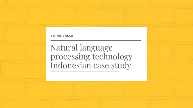 Read more about the article IAES Nawala: Teknologi pemrosesan bahasa alami studi kasus Bahasa Indonesia