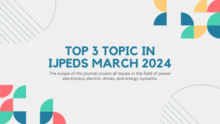 Read more about the article 3 topik teratas di IJPEDS Maret 2024 